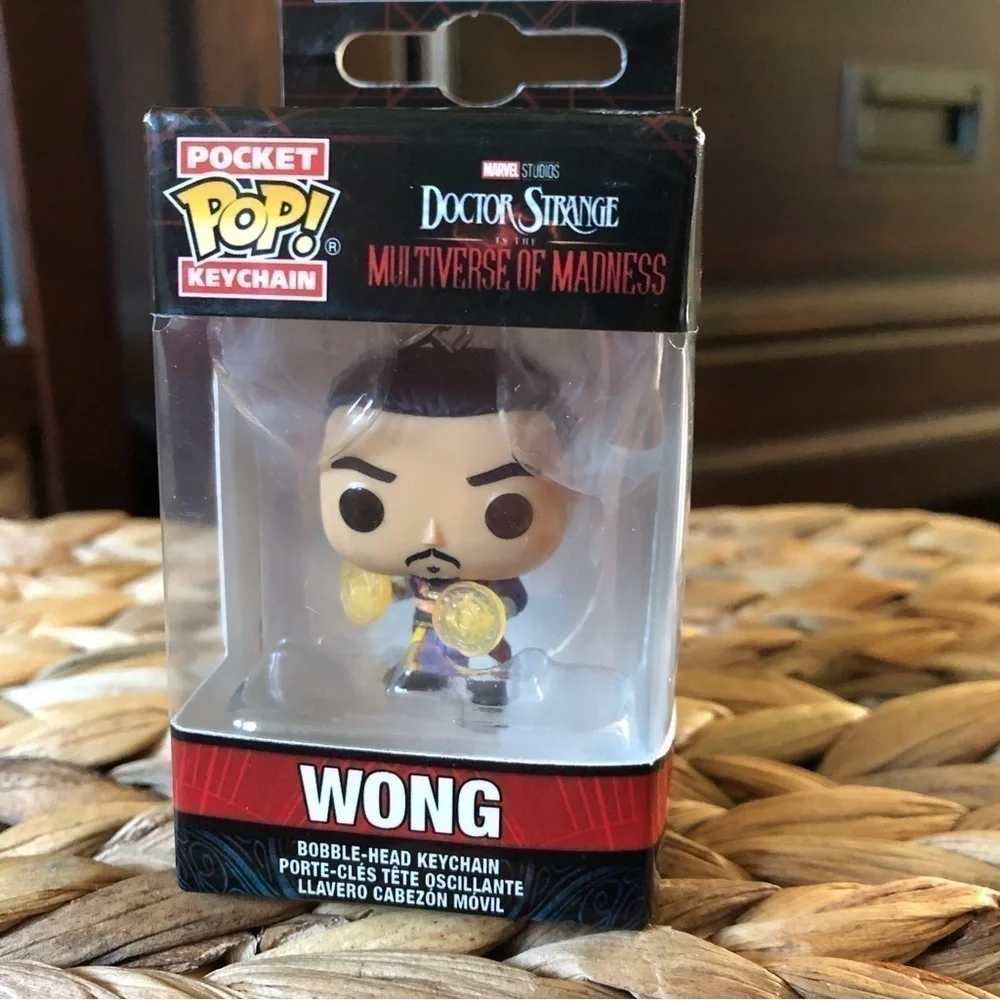 Funko Pop Marvel: Doctor Strange in the Multiverse of Madness, Wong keychain